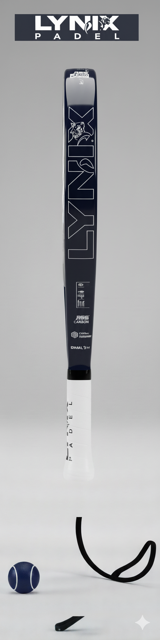 Lynix X3 Nova – 3K Carbon Fusion Racket